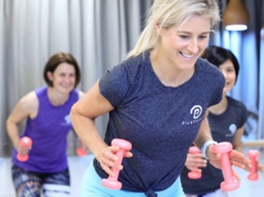 Barre Pilates class at Pilates360 in Neutral Bay and St Leonards